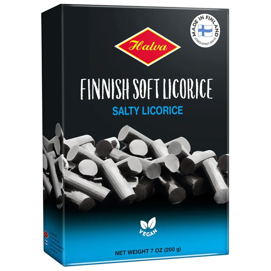 Halva Salty Licorice -lakritsimakeinen 200 g