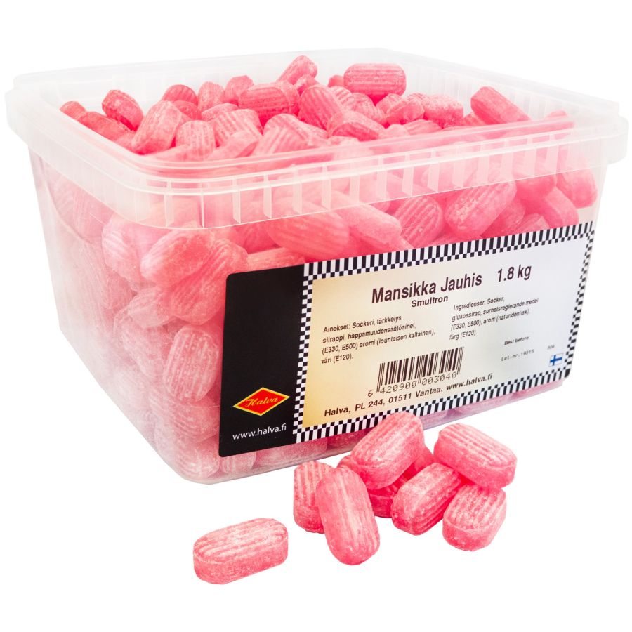 Halva mansikkajauhis, laatikko 1,8 kg