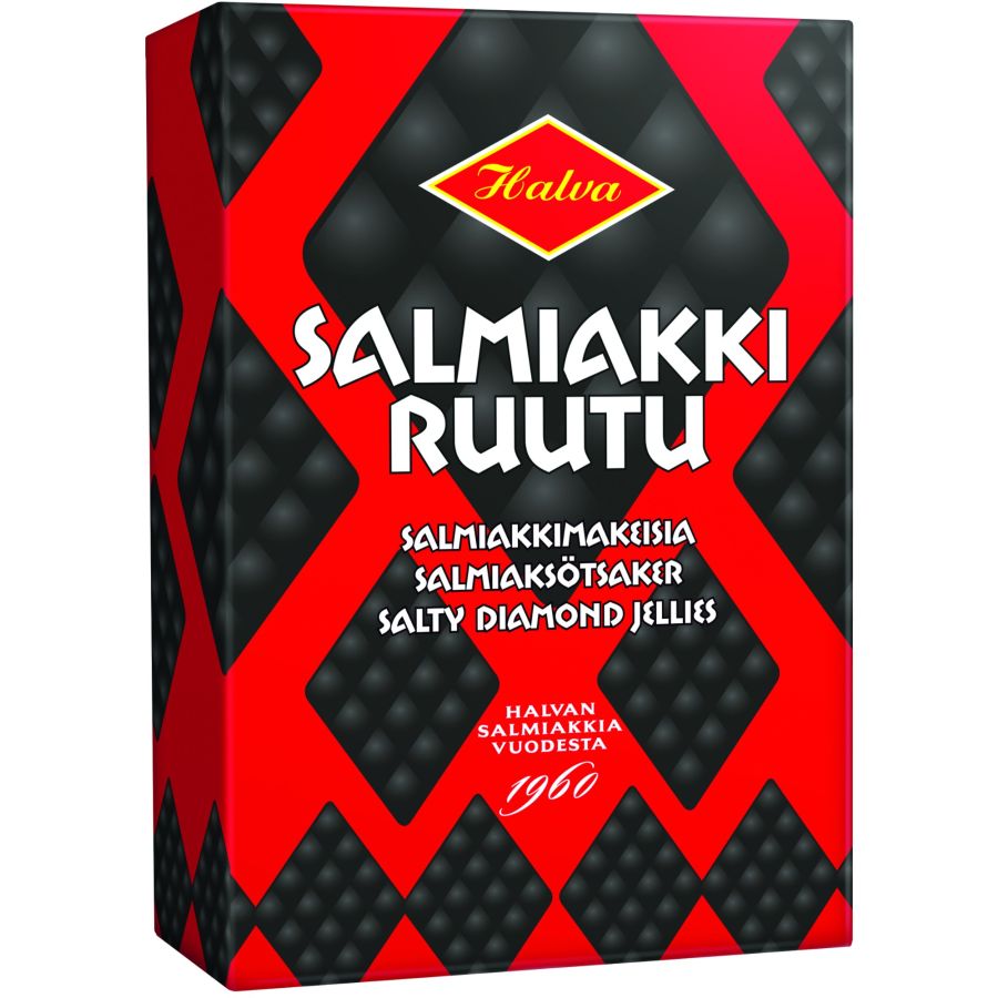 Halva Salmiakkiruutu, rasia 240 g