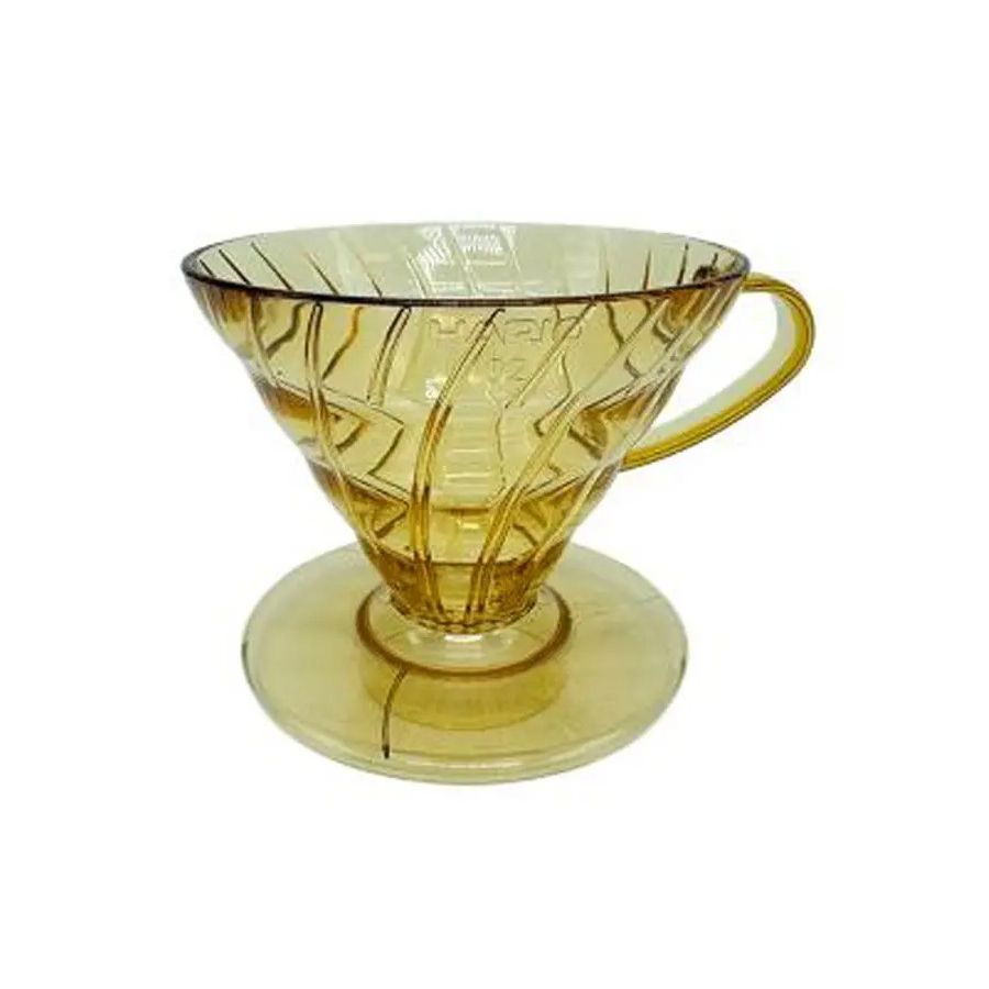 Hario V60 20th Anniversary Dripper suodatinsuppilo koko 02, Tsukimi Yellow