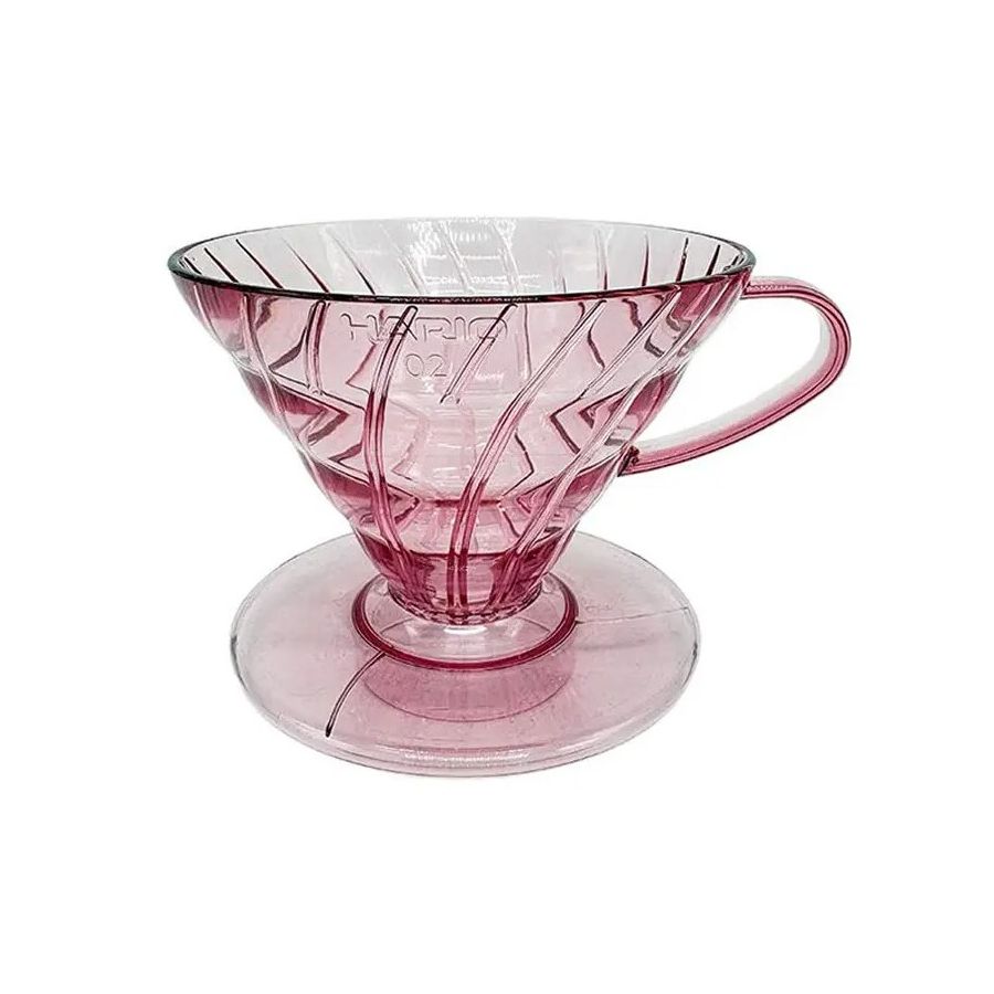 Hario V60 20th Anniversary Dripper suodatinsuppilo koko 02, Sakura Pink