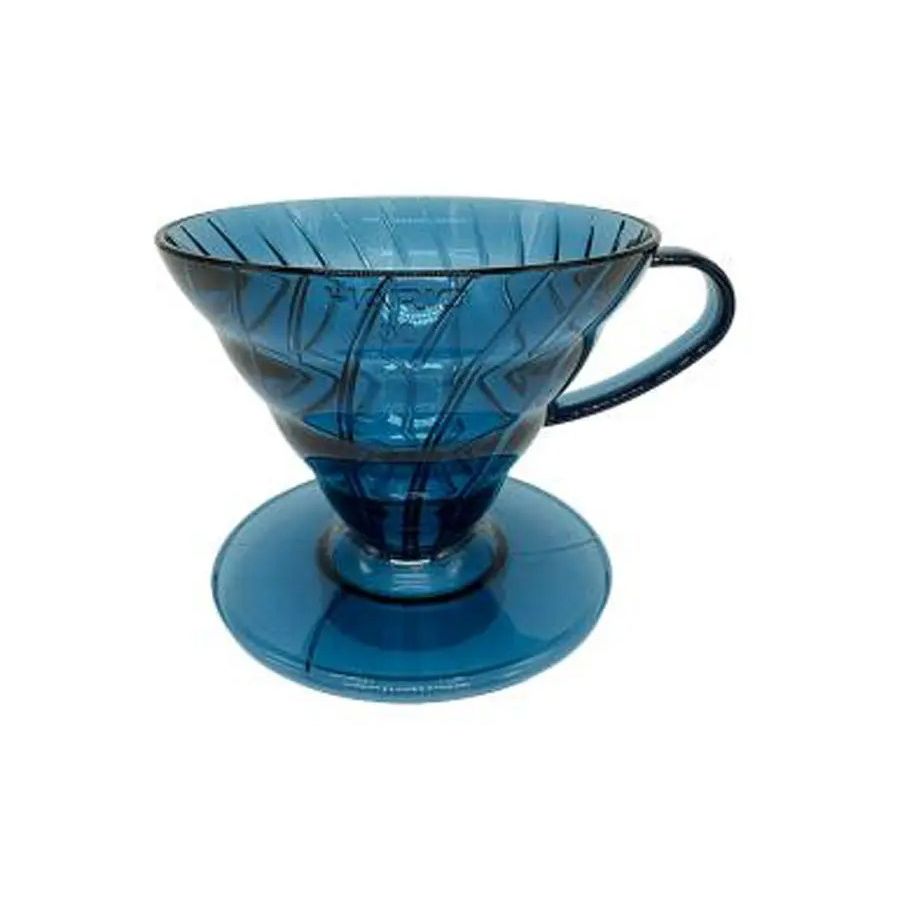 Hario V60 20th Anniversary Dripper suodatinsuppilo koko 02, Aizome Blue