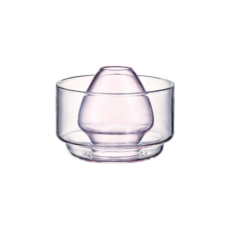 Hario Chasen skål & ställning för matchavisp, rosa