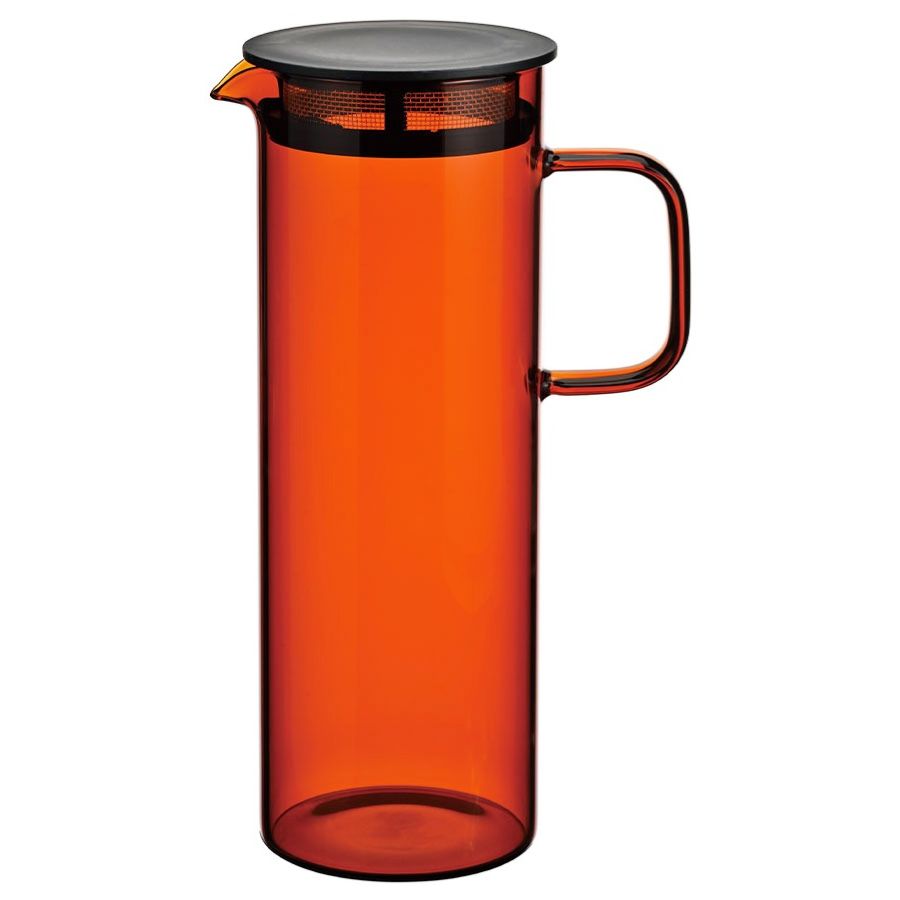 Hario Colors Cold Brew -kannu 800 ml, oranssinpunainen