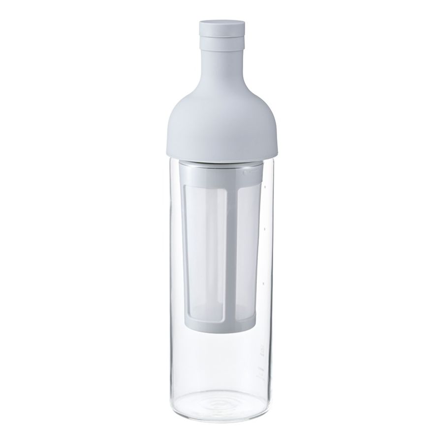 Hario Filter-In Bottle Cold Brew Coffee -kahvipullo 650 ml, vaaleanharmaa