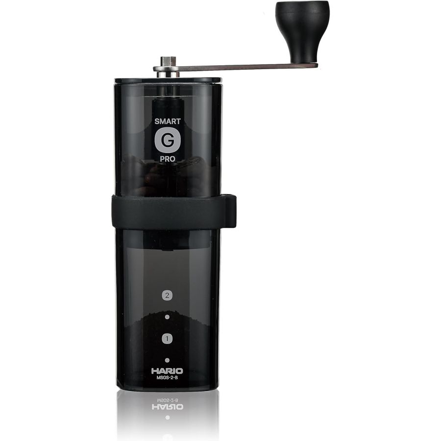 Hario Smart G PRO käsikäyttöinen kahvimylly, musta