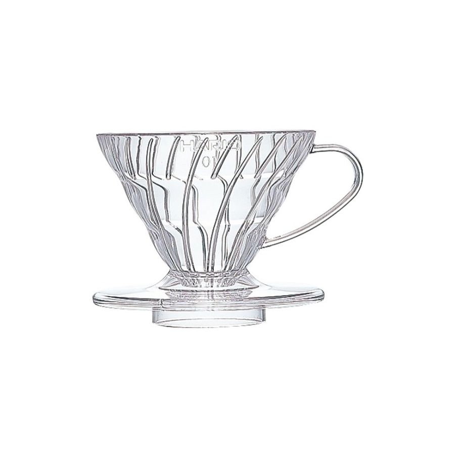 Hario V60 Dripper Size 01, Clear Plastic