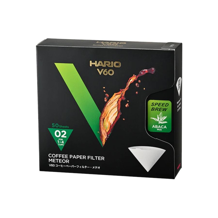 Hario V60 Meteor suodatinpaperit koko 02, 50 kpl