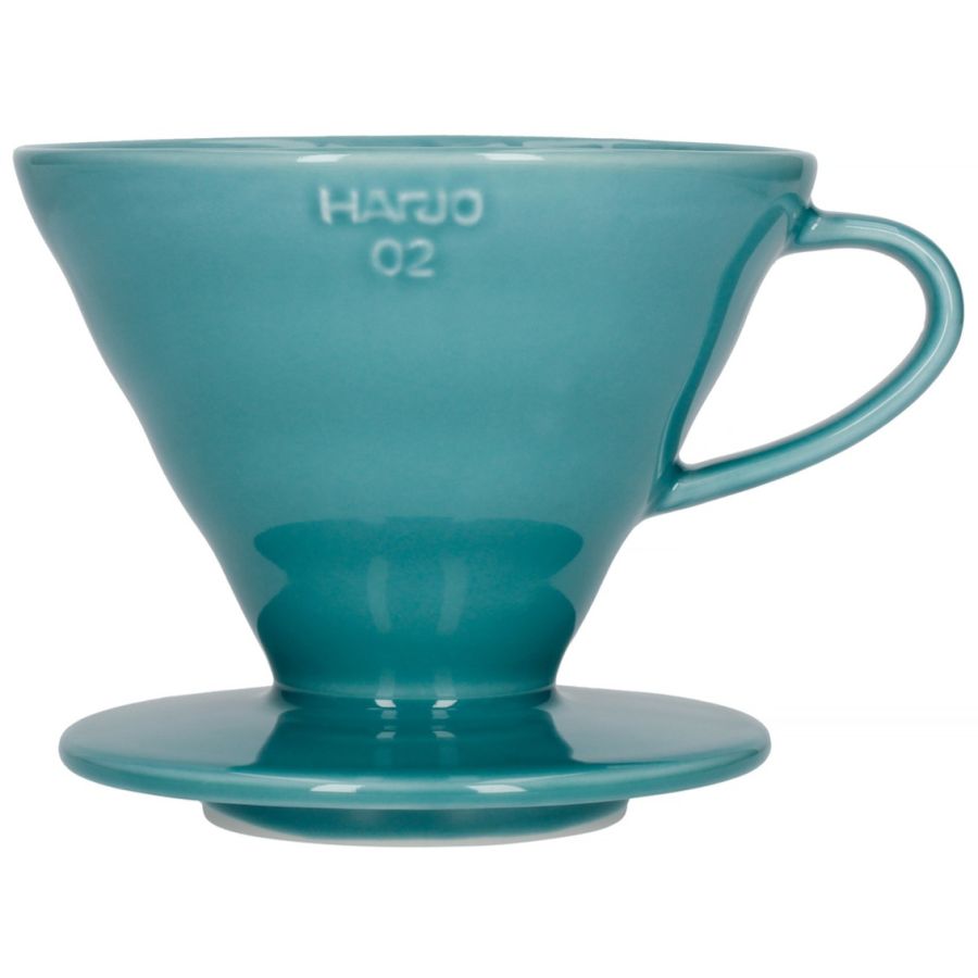 Hario V60 Dripper koko 02 keraaminen suodatinsuppilo, turkoosi