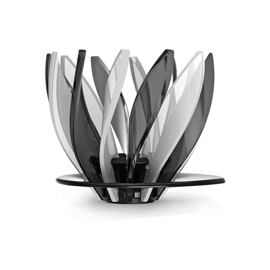Hario V60 Dripper Suiren suodatinsuppilo koko 02, mustavalkoinen