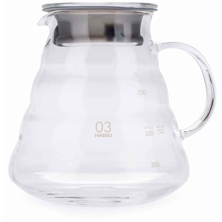 Hario V60 Glass Server kahvikannu koko 03, 800 ml