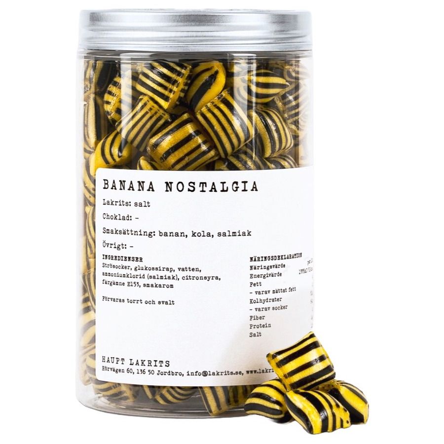 Haupt Lakrits - Banana Nostalgia 250 g