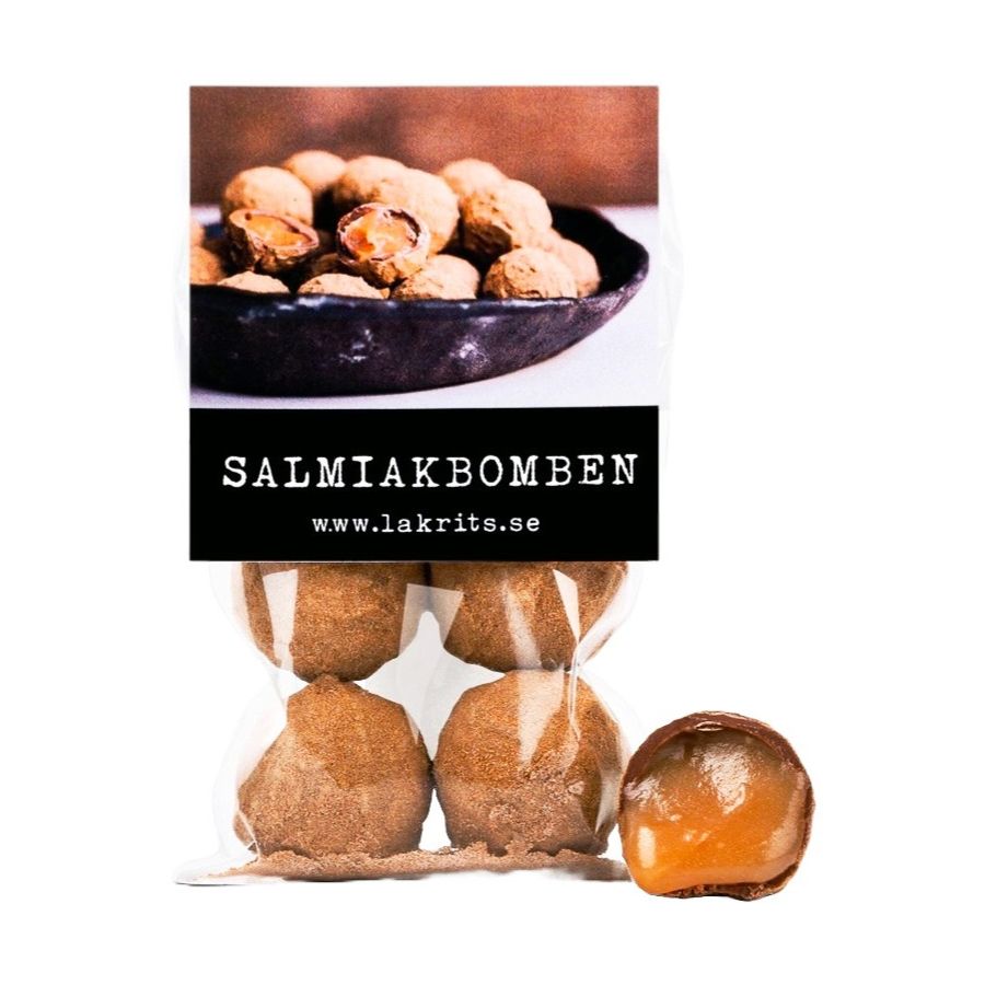Haupt Lakrits - Salmiakbomben salmiakkikonvehti, 4-pack