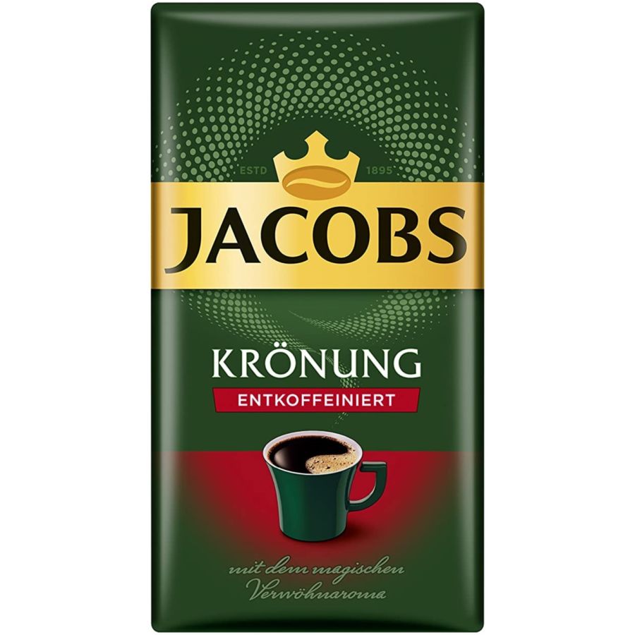 Jacobs Krönung Entkoffeiniert 500 g koffeinfritt malet kaffe