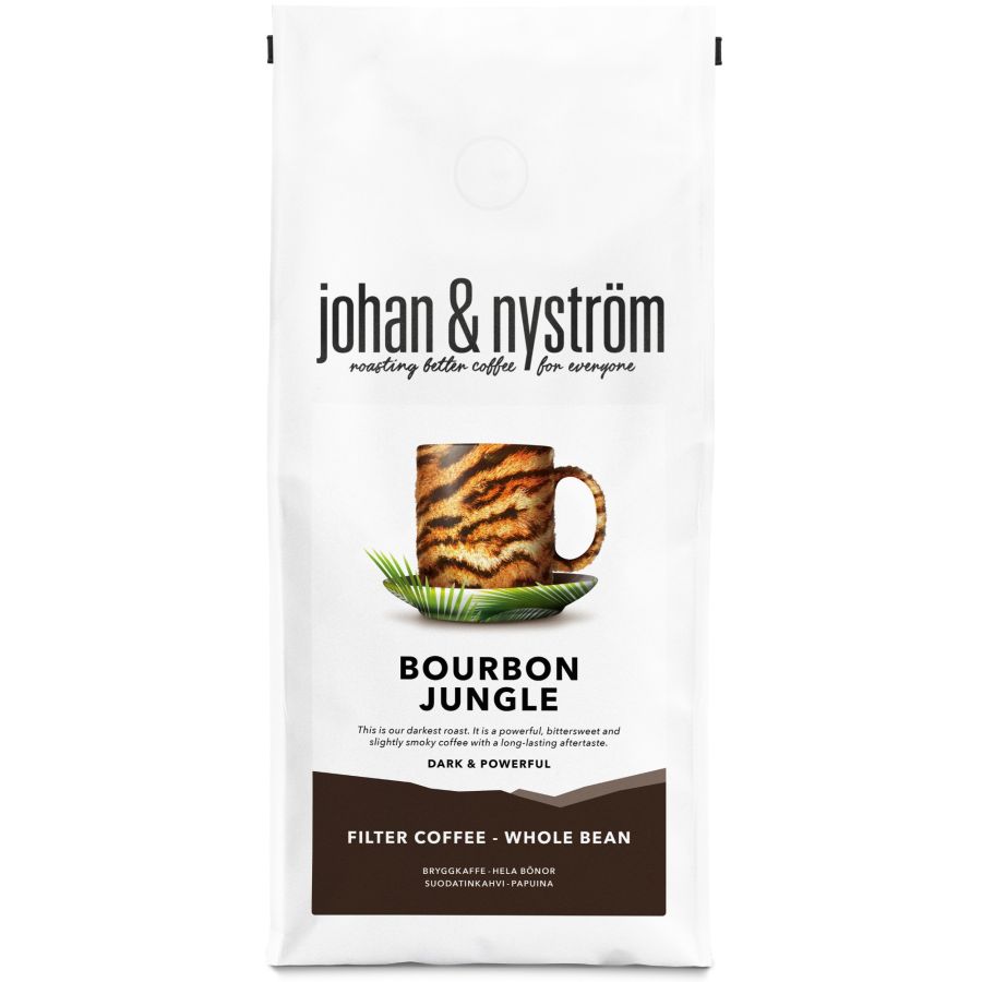 Johan & Nyström Bourbon Jungle 500 g kahvipavut