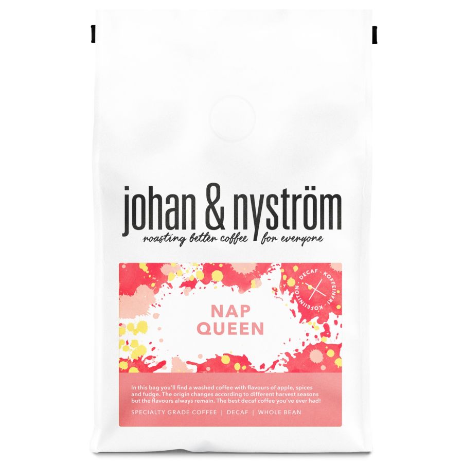 Johan & Nyström Nap Queen koffeinfritt kaffe 250 g kaffebönor