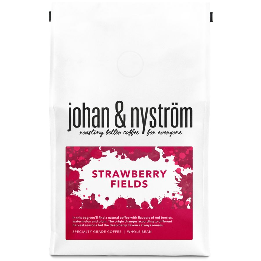 Johan & Nyström Strawberry Fields 250 g kahvipavut