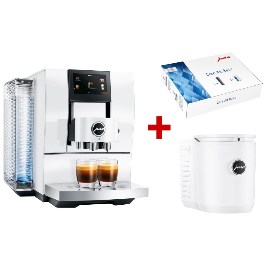 Jura Z10 Diamond White + Cool Control 0,6 l + Care Kit Basic