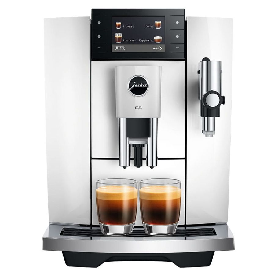 Jura E8 (ED) kahviautomaatti, Piano White