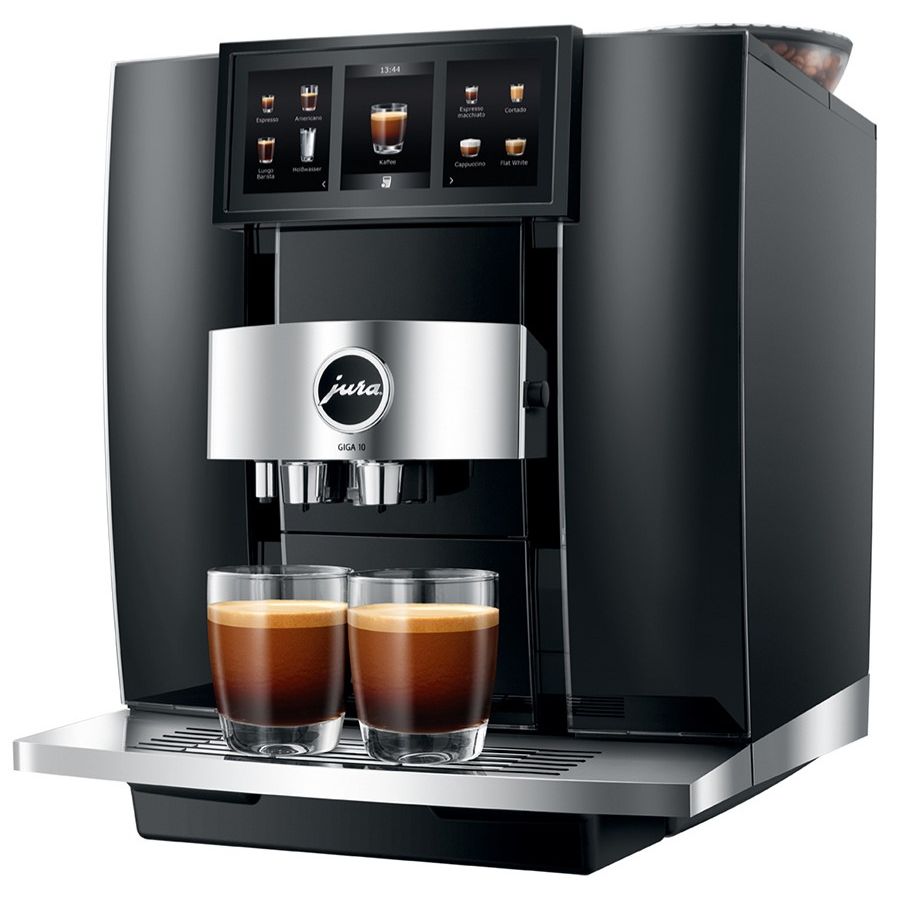Jura GIGA 10 (EA) Automatic Coffee Machine, Diamond Black