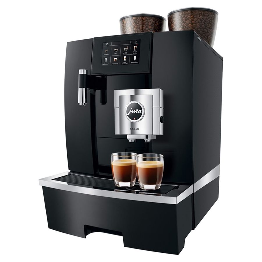 Jura GIGA X8c G2 Professional Coffee Machine,  Black Aluminum