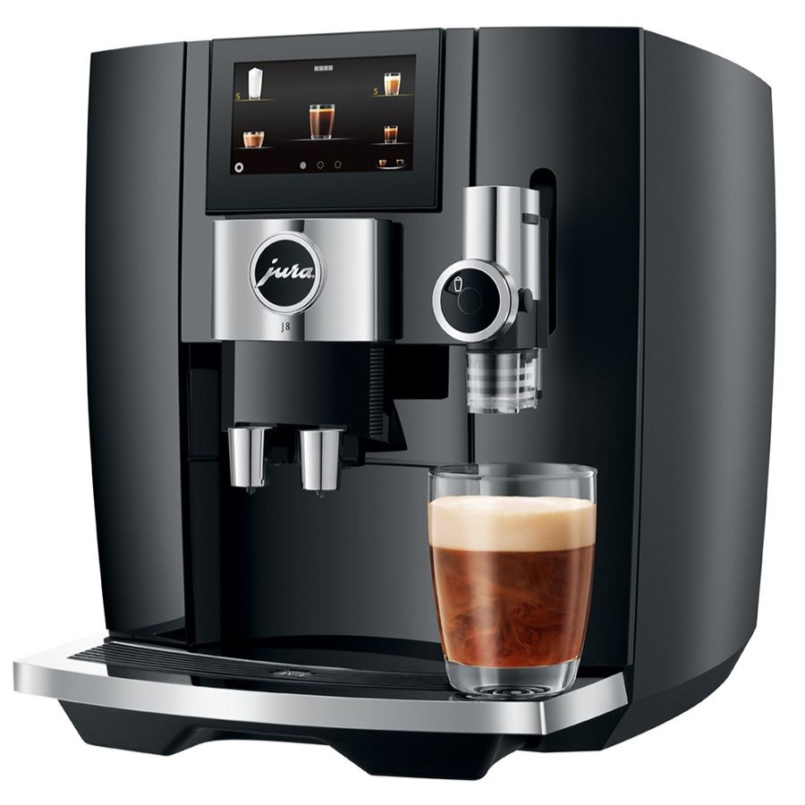 Jura J8 kaffeautomat, Piano Black