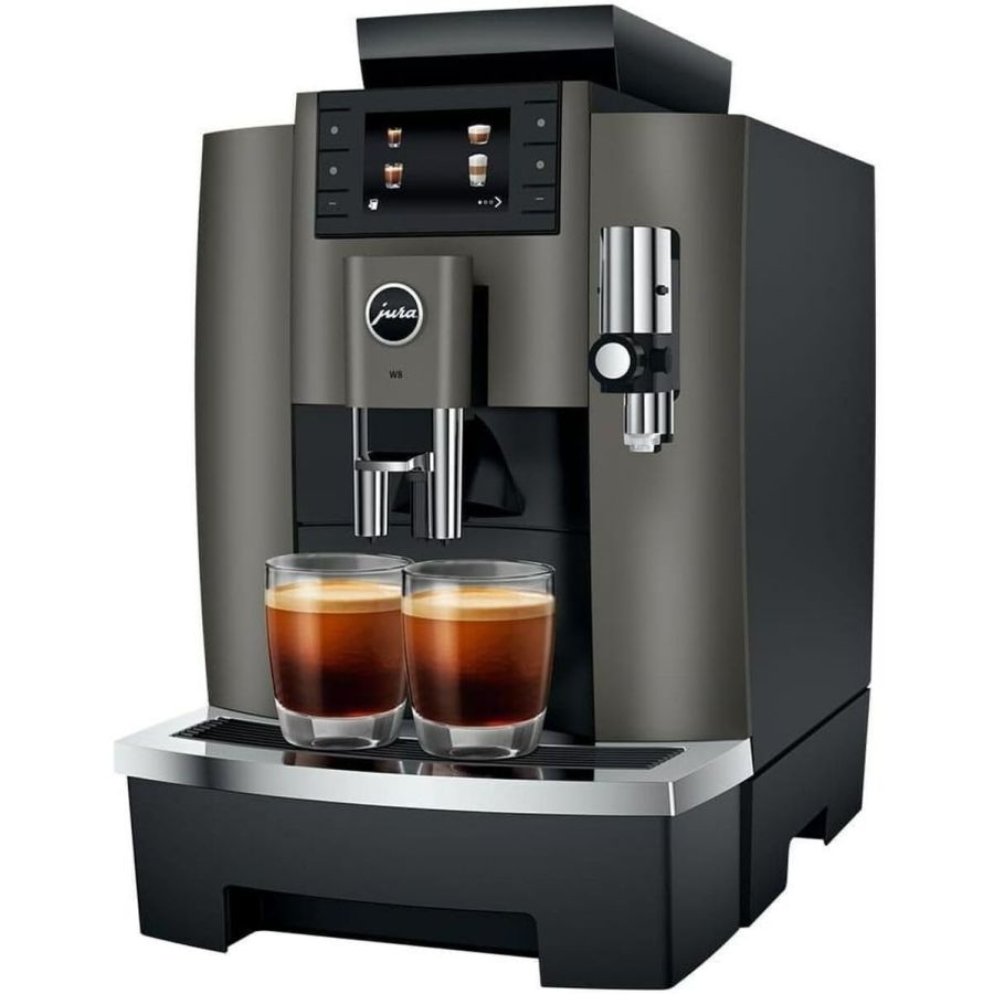Jura W8 (EA) kaffeautomat, Dark Inox