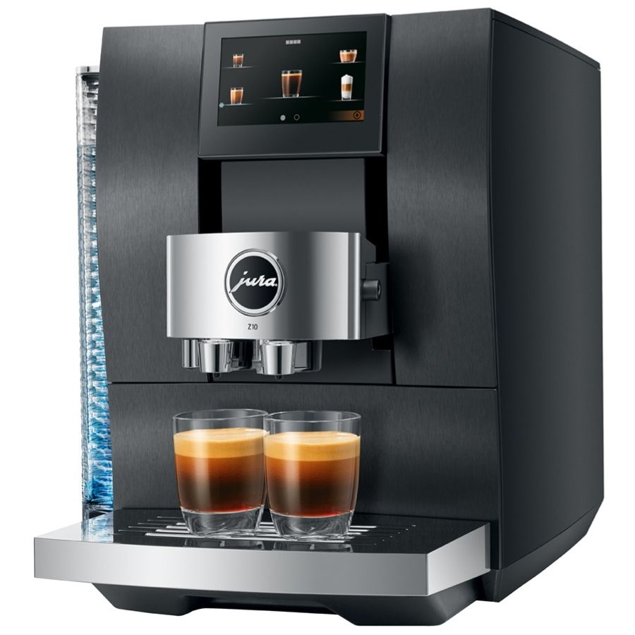 Jura Z10 Fully Automatic Coffee Machine, Aluminium Black