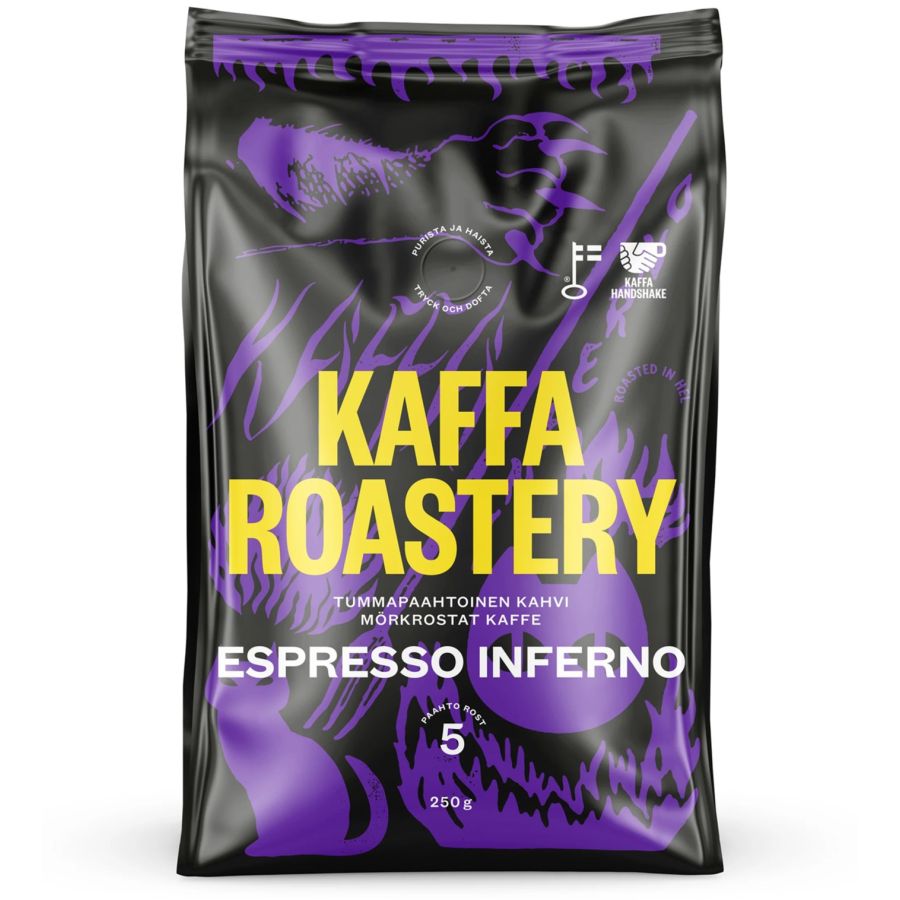 Kaffa Roastery Espresso Inferno 250 g kahvipavut