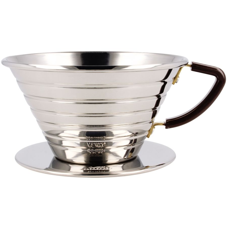 Kalita Wave #185 Stainless Steel filterhållare i rostfritt stål