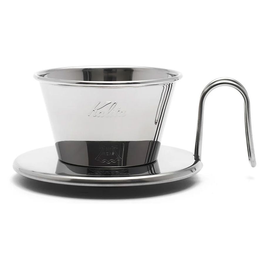 Kalita Wave Tsubame Dripper WDS-155 teräksinen suodatinsuppilo