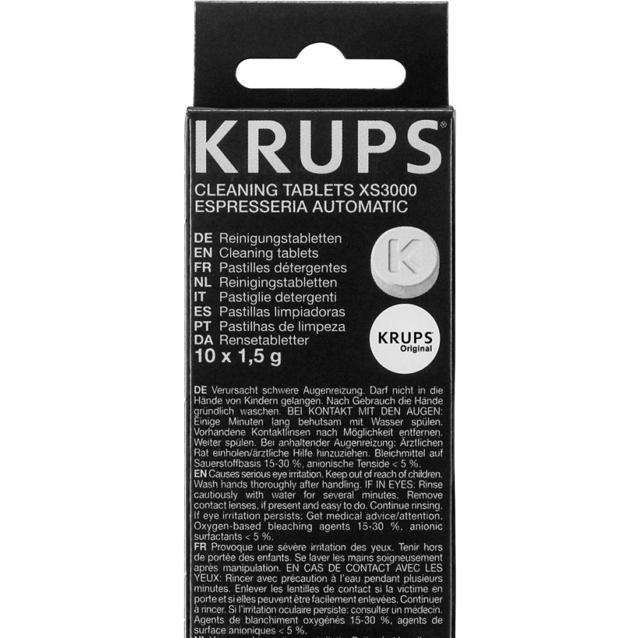 Krups XS3000 puhdistustabletit 10 kpl