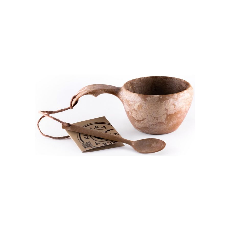 Kupilka 21 kuksa + lusikka 210 ml, ruskea