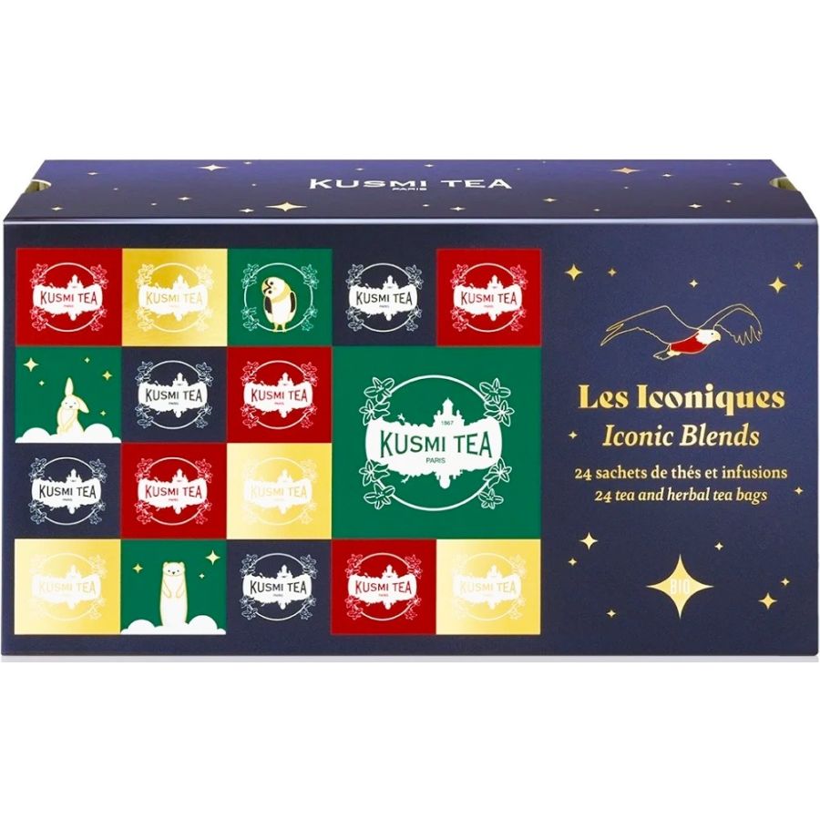 Kusmi Iconic Blends Organic -teelajitelma, 24 teepussia