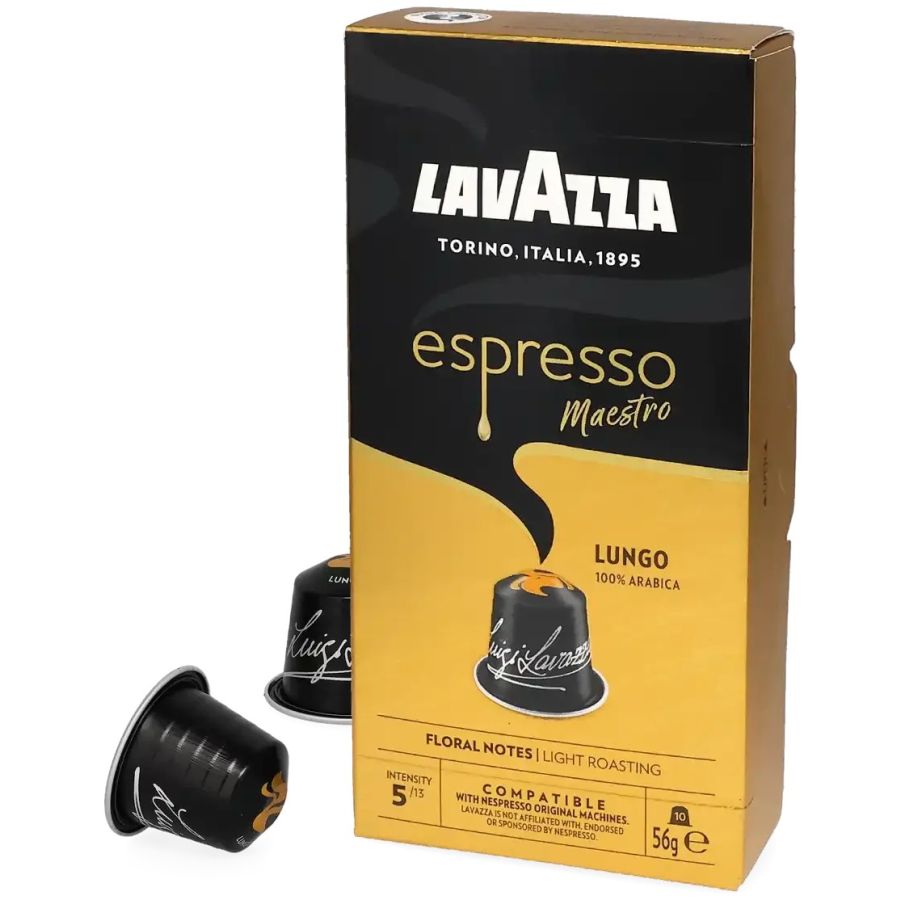 Lavazza Maestro Lungo Nespresso-yhteensopiva kahvikapseli 10 kpl