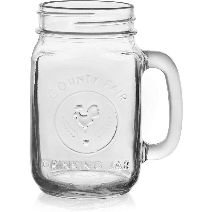 Libbey County Fair Drinking Jar -juomapurkki 473 ml