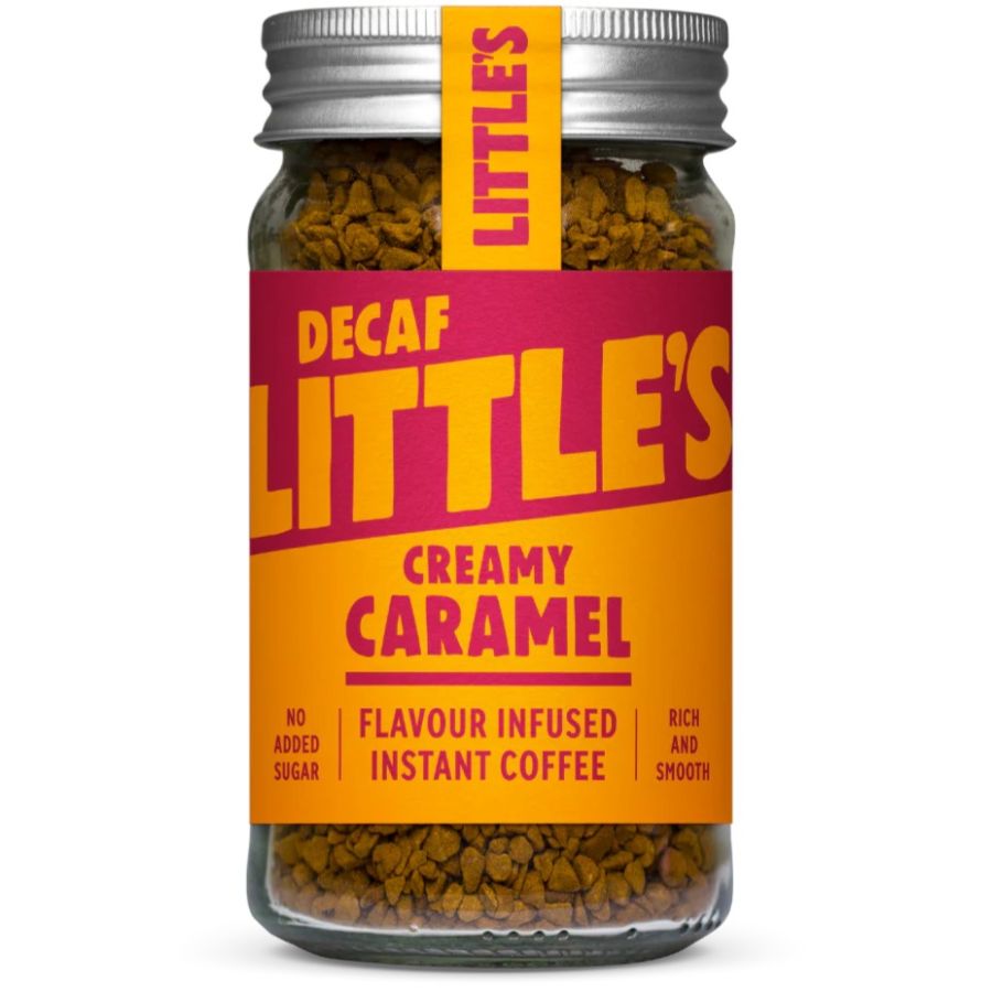 Little's Creamy Caramel kofeiiniton pikakahvi 50 g