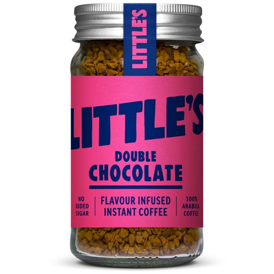 Little’s Double Chocolate smaksatt snabbkaffe 50 g