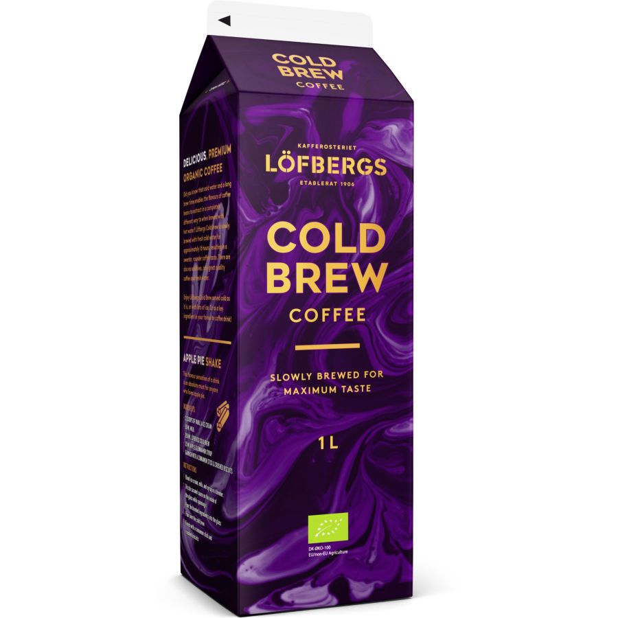 Löfbergs Cold Brew luomukahvi 1 l