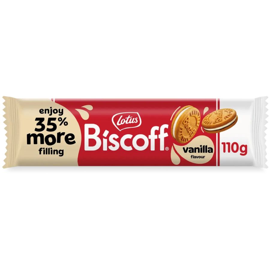 Lotus Biscoff Vanilla fyllda kex 110 g