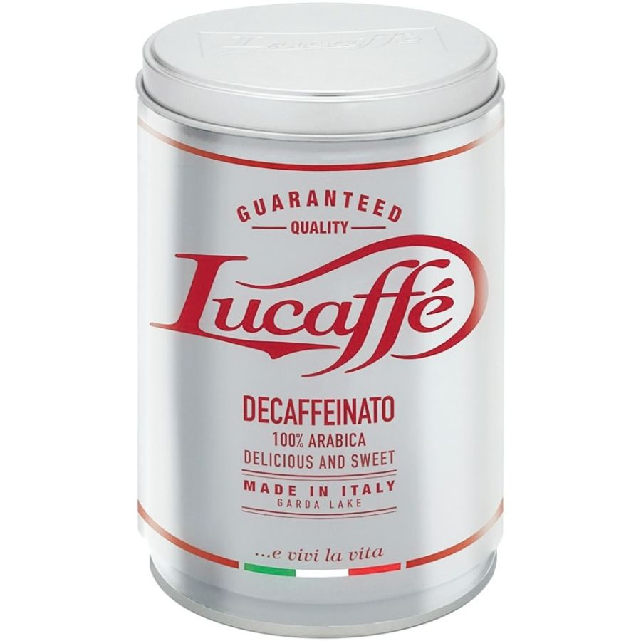 Lucaffé Decaffeinato 250 g koffeinfritt malet kaffe