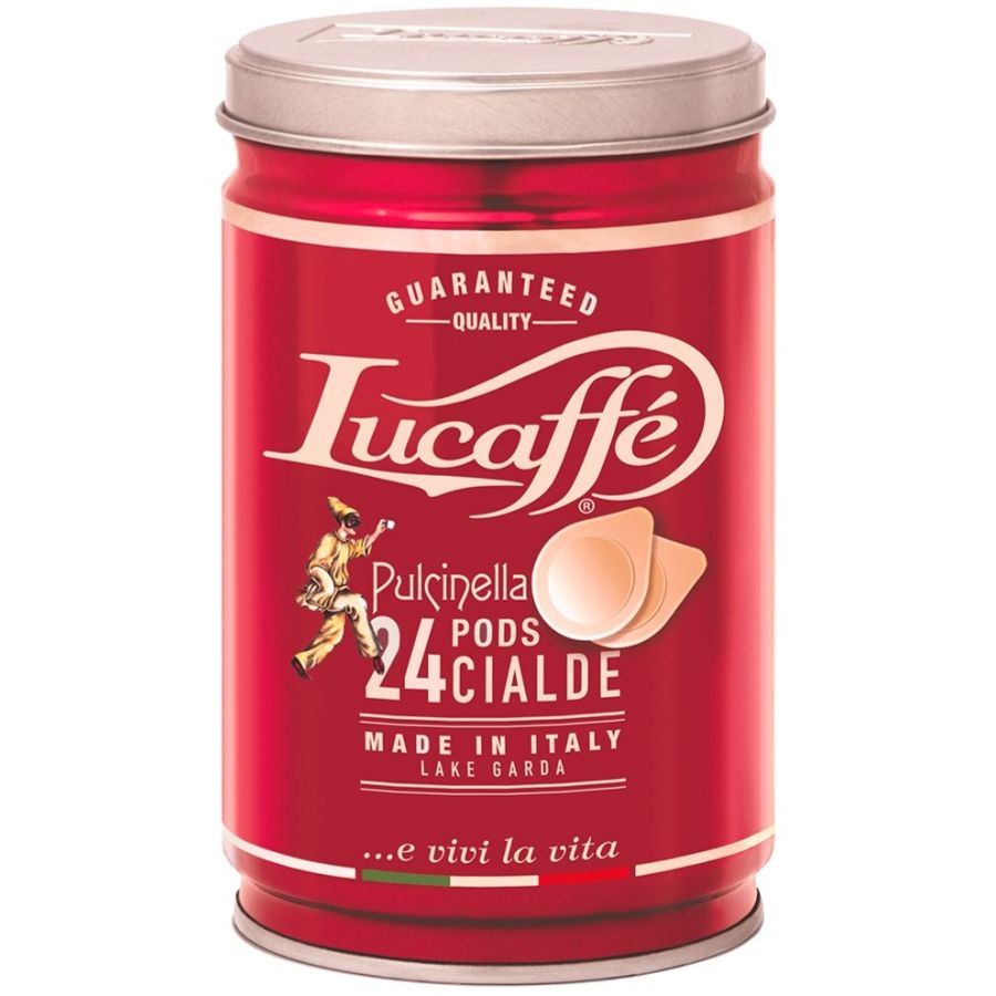 Lucaffé Pulcinella espressonapit 24 kpl - purkki