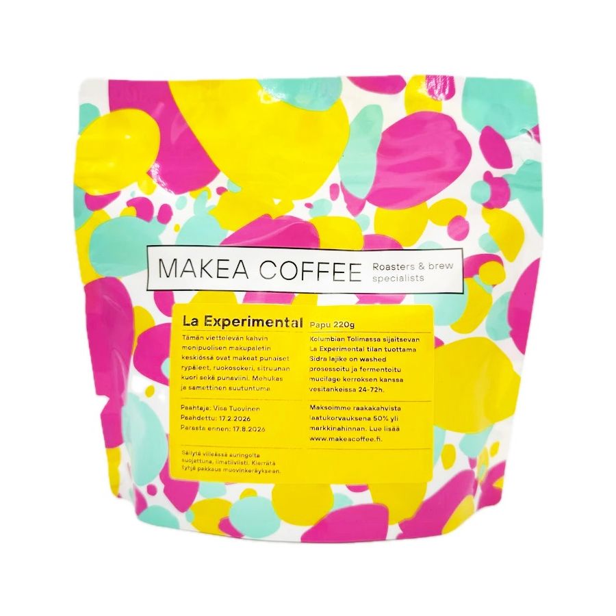 Makea Coffee La Experimental Sidra 200 g kahvipavut