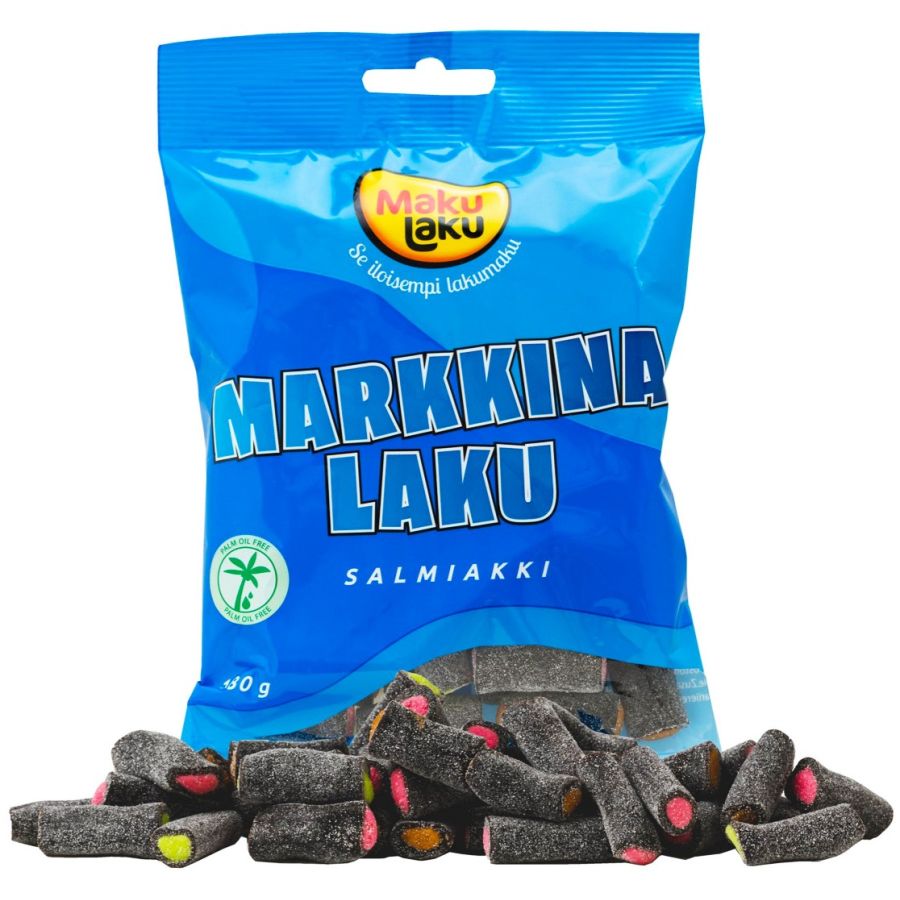 MakuLaku Markkinalaku Salmiakki 180 g