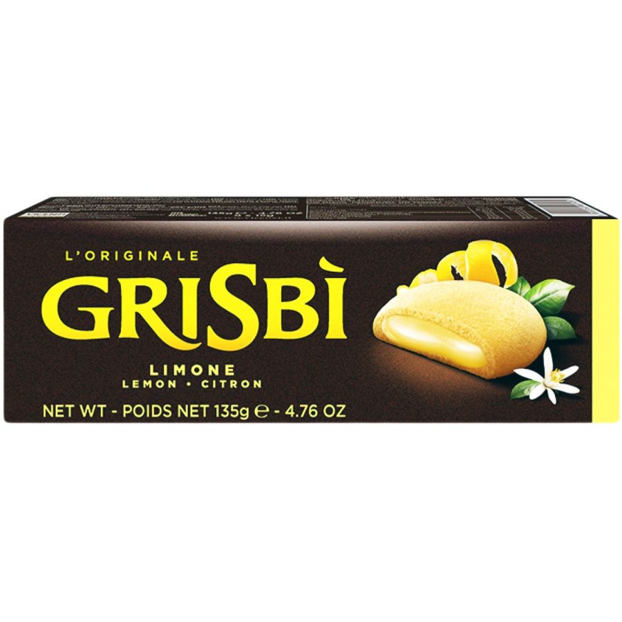 Vicenzi Grisbì pikkuleivonnaiset sitruunakreemitäytteellä 135 g