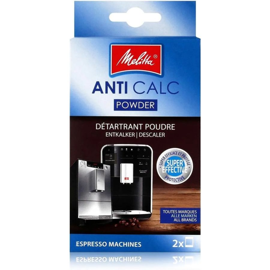 Melitta Anti Calc kalkinpoistoaine espressokoneille 2 x 40 g