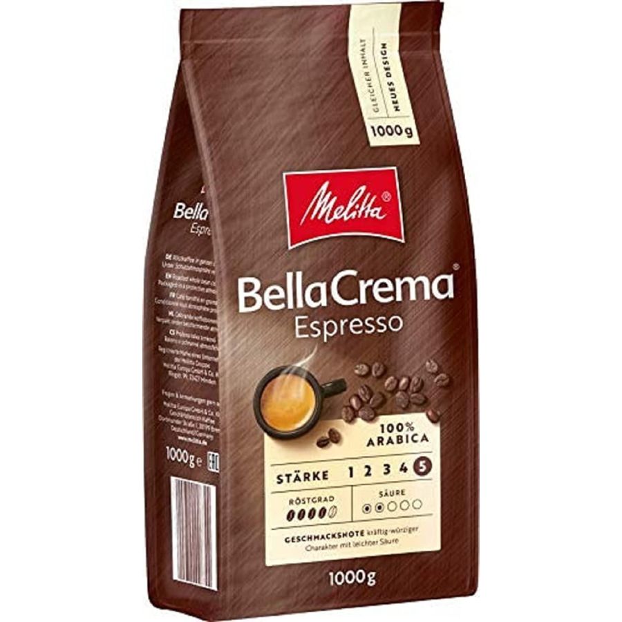 Melitta BellaCrema Espresso 1 kg Coffee Beans