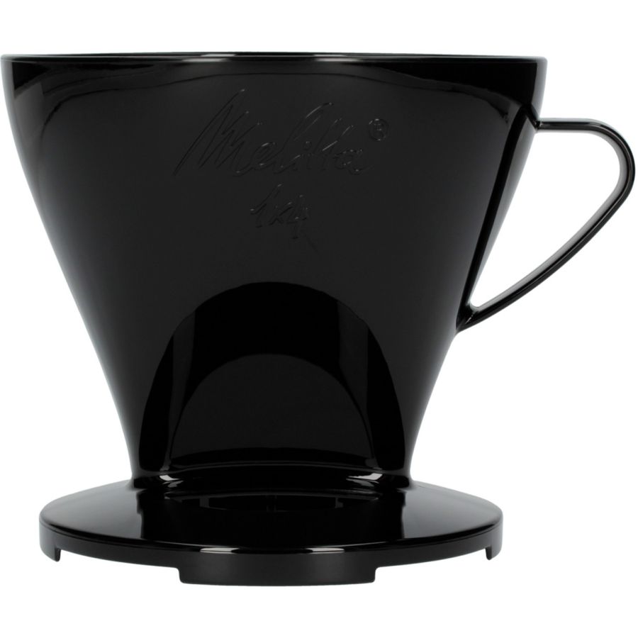 Melitta Pour-Over filterhållare i plast 1x4, svart