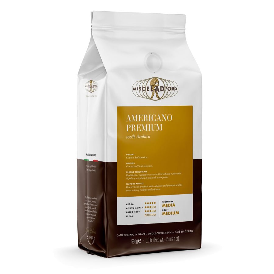 Miscela d'Oro Americano Premium 500 g kahvipavut
