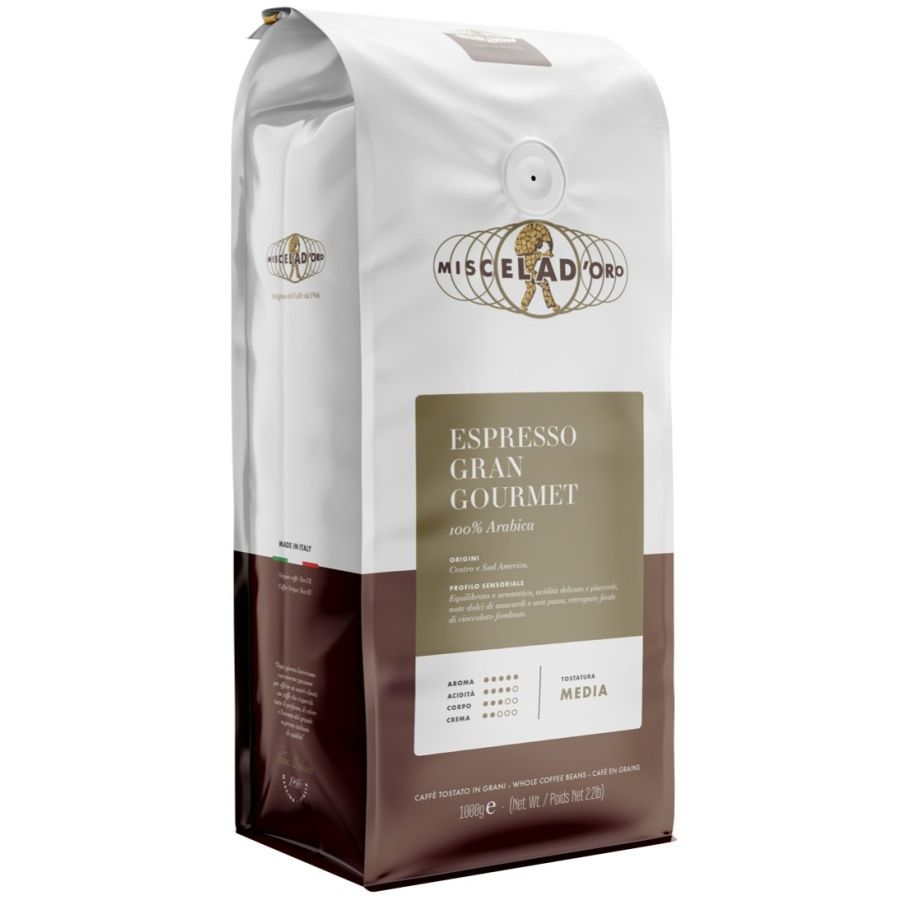 Miscela d'Oro Gran Gourmet 100 % Arabica 1 kg Coffee Beans